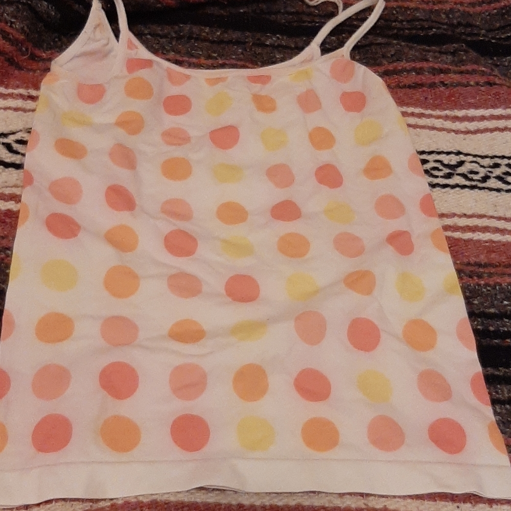 polkadot tank top